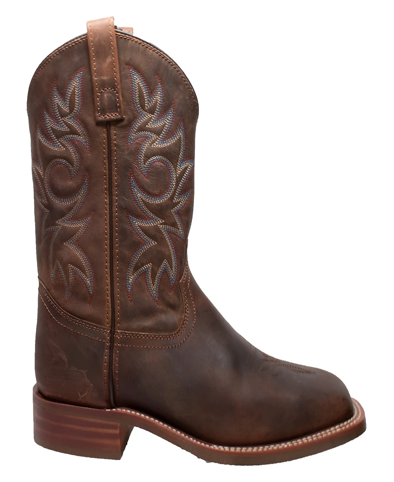 AdTec Men's 11" Western Square Toe Brown