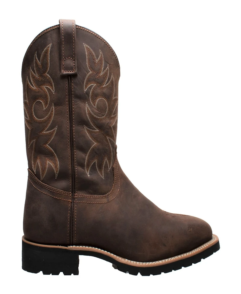 AdTec Men's 12" Steel Toe Work Western