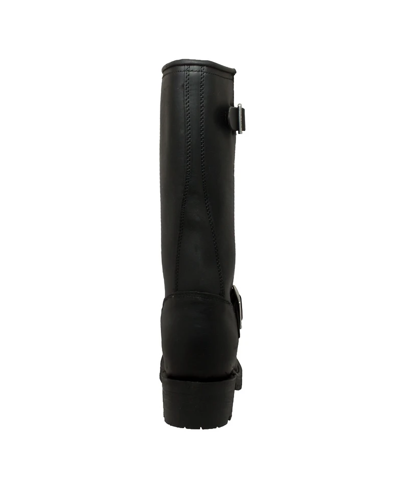RideTecs Men's 11" Engineer Boot Black