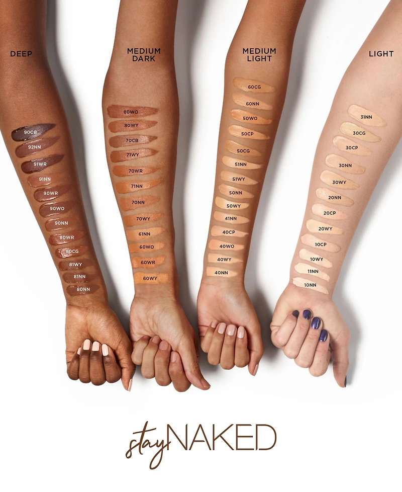 Urban Decay Stay Naked Lightweight Liquid Foundation, 1 oz.