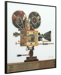 Empire Art Direct Reverse Printed Art Glass and Anodized Aluminum Frame Wall Art - 30" x 60" x 1.5"