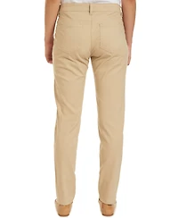 Nautica Juniors Uniform Sateen Skinny Pant with Adjustable Waistband