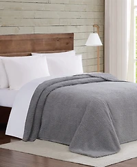 Brooklyn Loom Marshmallow Sherpa Blanket