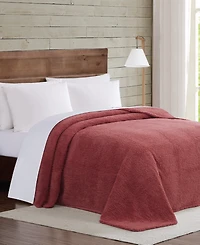Brooklyn Loom Marshmallow Sherpa Blanket