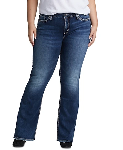 Silver Jeans Co. Plus Size Suki Bootcut Jeans