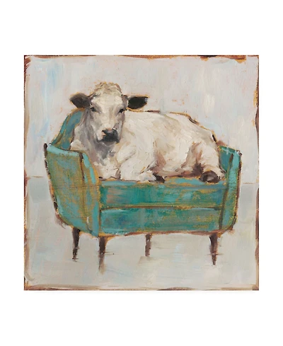 Ethan Harper Moo-ving in I Canvas Art - 36.5" x 48"