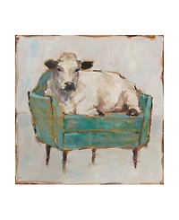 Ethan Harper Moo-ving in I Canvas Art - 36.5" x 48"