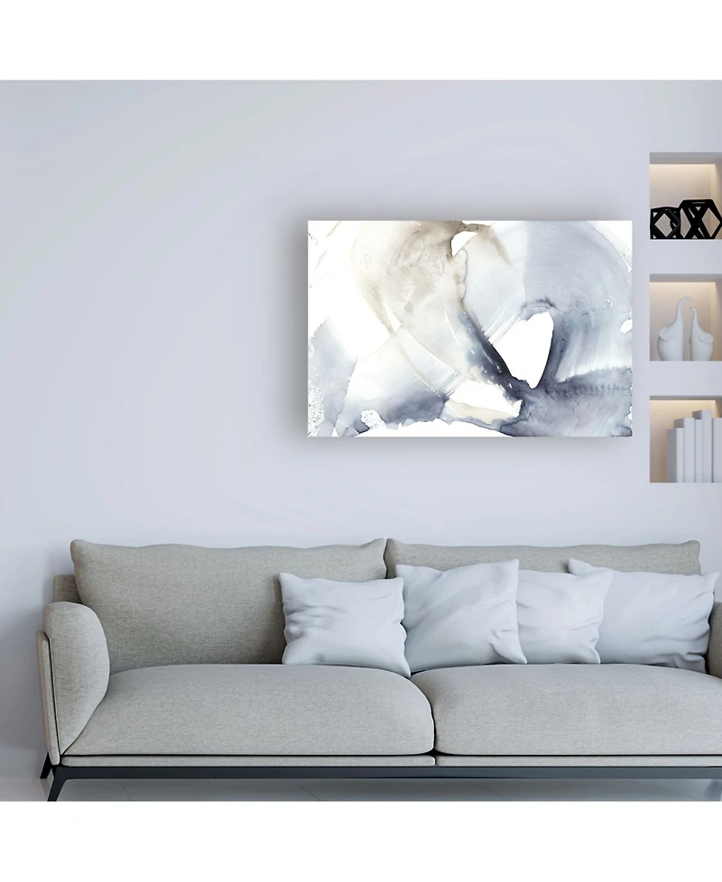 Jennifer Goldberger Wave Break Ii Canvas Art - 36.5" x 48"