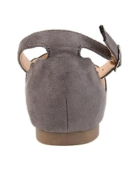 Journee Collection Women's Lana Scalloped Edge Ankle Strap Flats