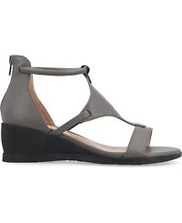 Journee Collection Women's Trayle Wedge Sandals