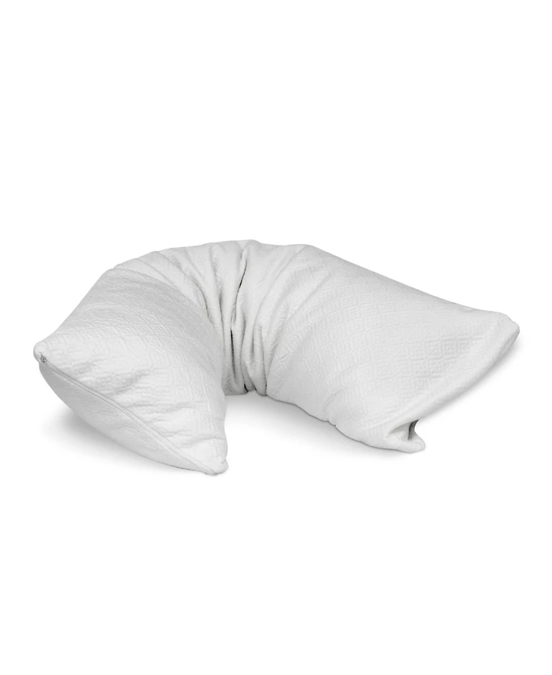 Rio Home Fashions Pure Rest Covered Memory Foam Body Pillow