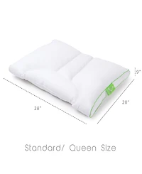 Rio Home Fashions Sleep Yoga Dual Sleep Neck Pillow