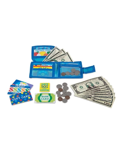 Melissa and Doug Pretend-to-Spend Wallet