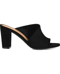 Journee Collection Women's Allea Block Heel Dress Sandals