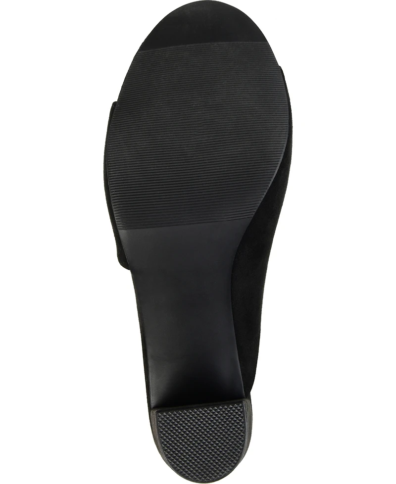 Journee Collection Women's Allea Block Heel Dress Sandals
