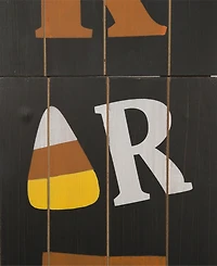 Glitzhome Wooden Trick or Treat Porch Sign
