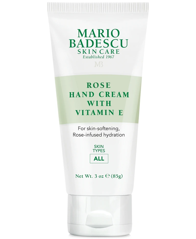 Mario Badescu Rose Hand Cream, 3-oz.
