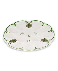 Spode Christmas Tree Deviled Egg Dish
