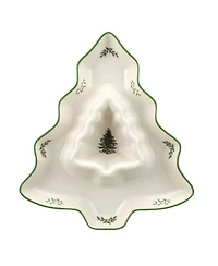 Spode Christmas Tree Tree Chip Dip