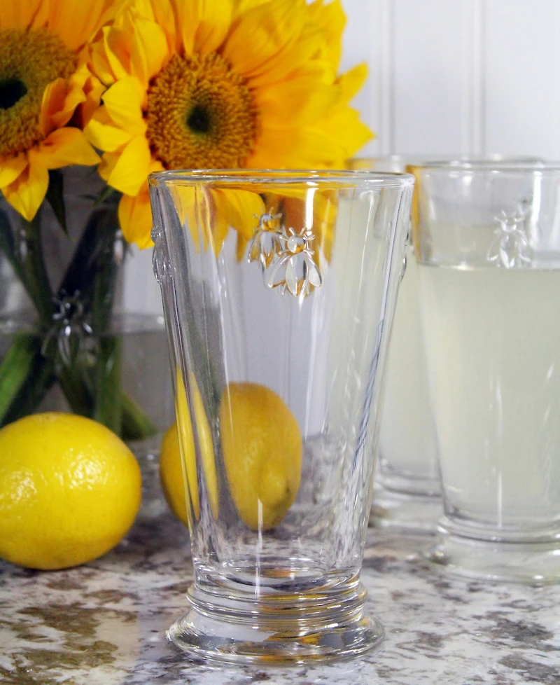La Rochere Napoleon Bee 6-Pc. Large Highball Glasses