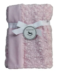 3 Stories Trading Baby Girls Blanket, Pacifier Clip, Teether, and Toy, 4 Piece Set
