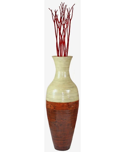 Uniquewise 43-Inch-Tall Vase, Majestic Impressive Vase, Magnificent Rich Large Floor Vase, Tall Flower Holder, For your Living Room, Entryway, or Dini