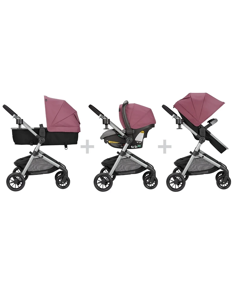 Evenflo Pivot Modular Travel System with Safemax Infant Car Seat