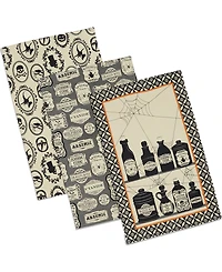 Design Imports Assorted Hocus Pocus Printed Dishtowel Set