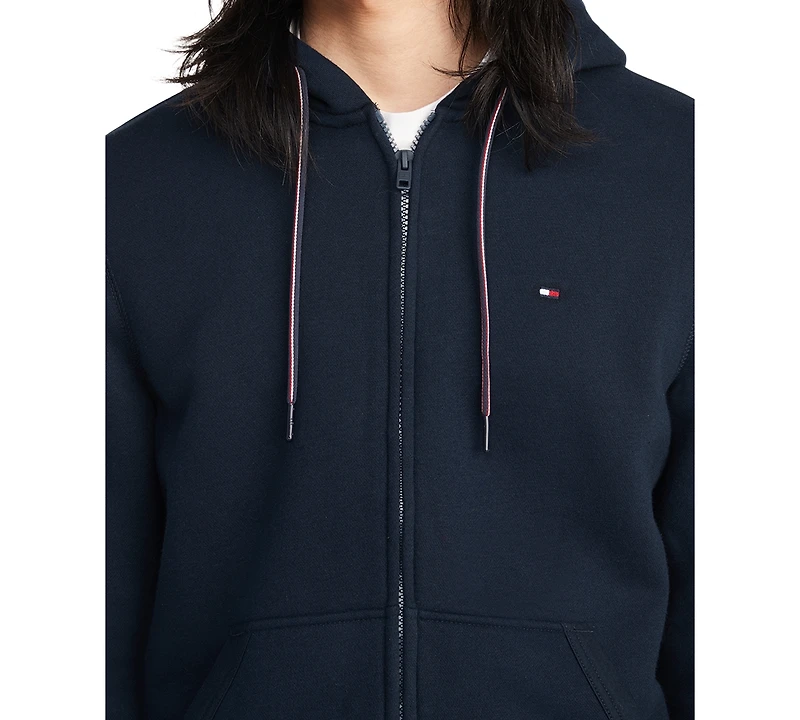 Tommy Hilfiger Men's Big & Tall Plains Zip-Up Hoodie