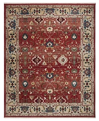 Lauren Ralph Lauren Ines LRL1293C Red and Beige 9' X 12' Area Rug