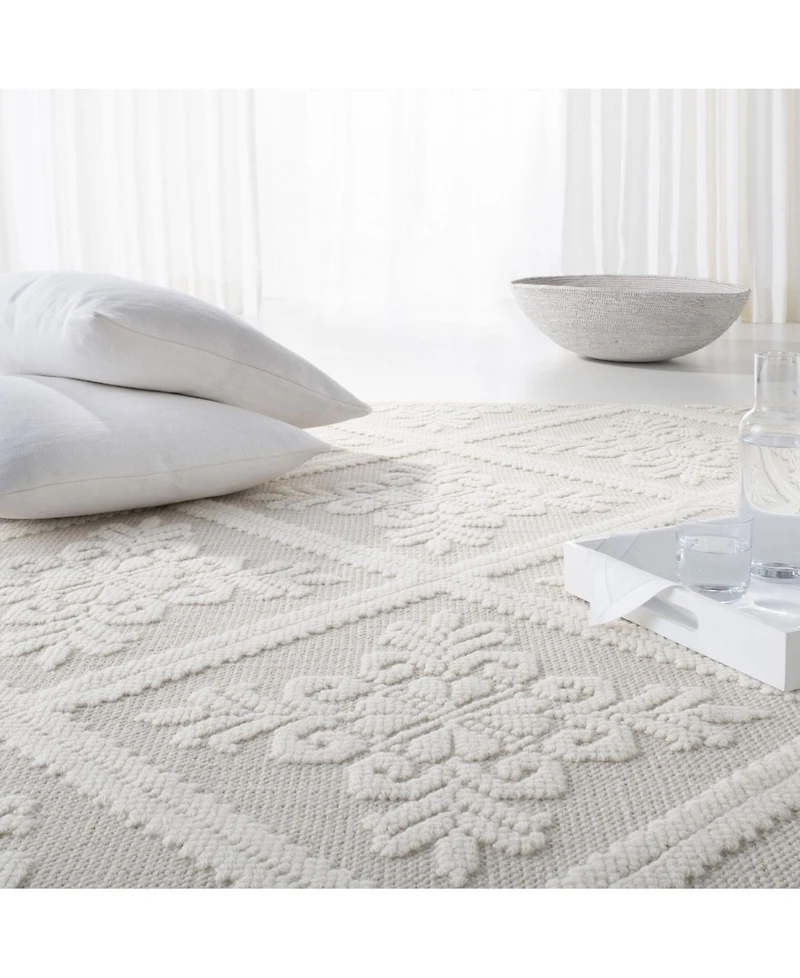 Lauren Ralph Lauren Wyatt LRL6101A Ivory 2'3" X 8' Runner Area Rug