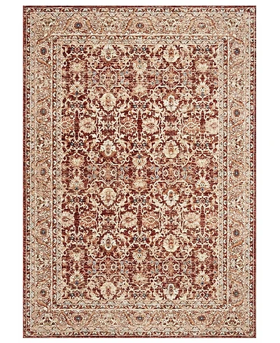 Lauren Ralph Lauren Warwick LRL1310B Oxblood 9'9" X 13'0" Area Rug