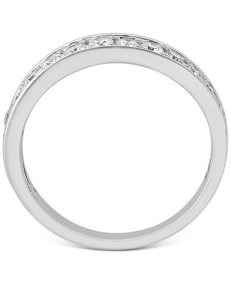 Diamond Princess Halo Bridal Set (3 ct. t.w.) in 14k White Gold