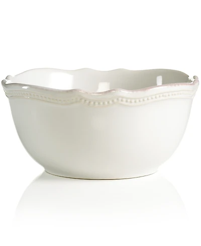 Lenox Dinnerware, French Perle Bead White All-Purpose Bowl