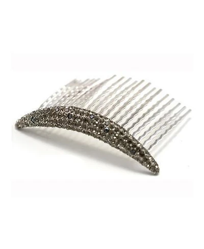 Soho Style Curved Crystal Hair Comb