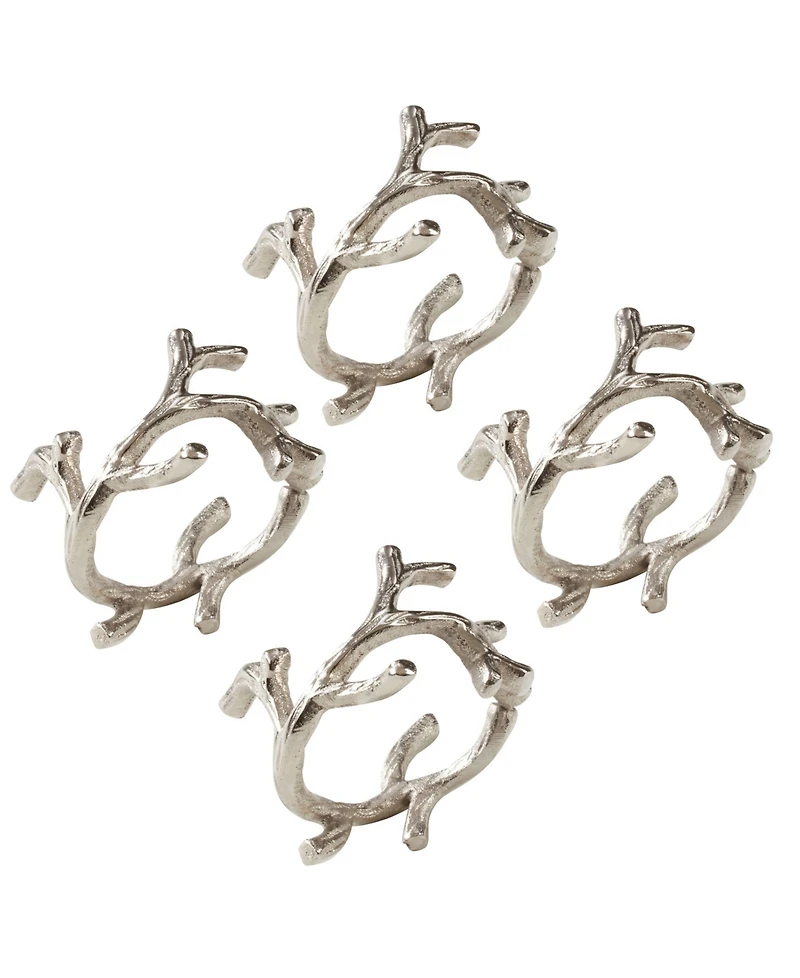 Saro Lifestyle Design Dinner Napkin Ring, Set of 4