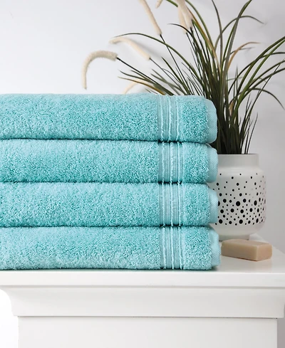 Ozan Premium Home Cascade 4-Pc. Bath Towel Set