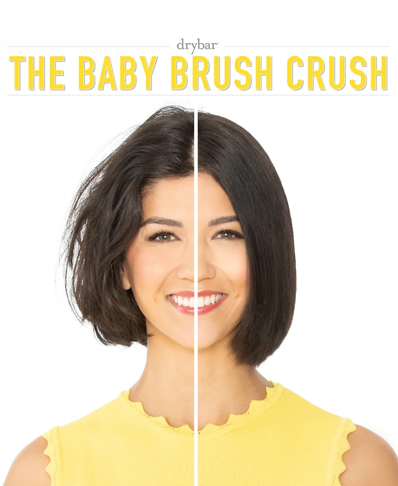 Drybar The Baby Brush Crush Mini Heated Straightening Brush