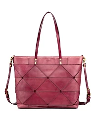 Old Trend Women's Genuine Leather Prism Tote Bag