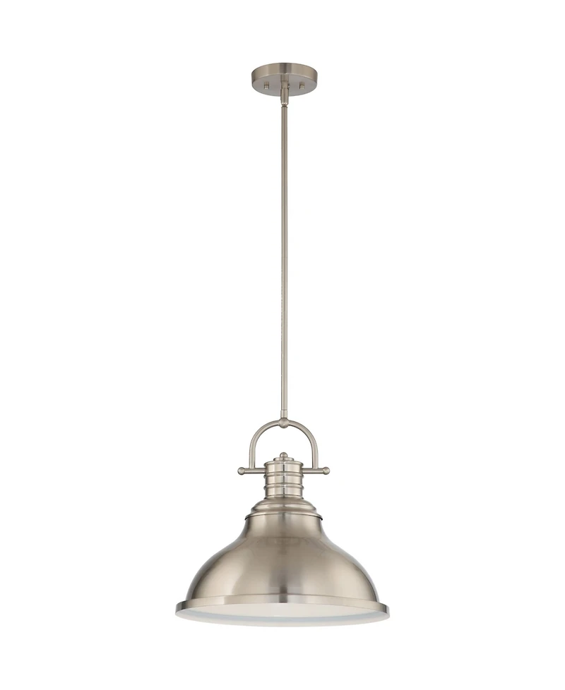 Volume Lighting 1-Light Integrated Led Downrod Pendant