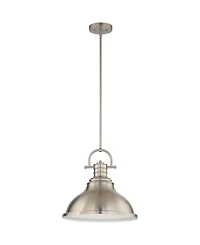 Volume Lighting 1-Light Integrated Led Downrod Pendant