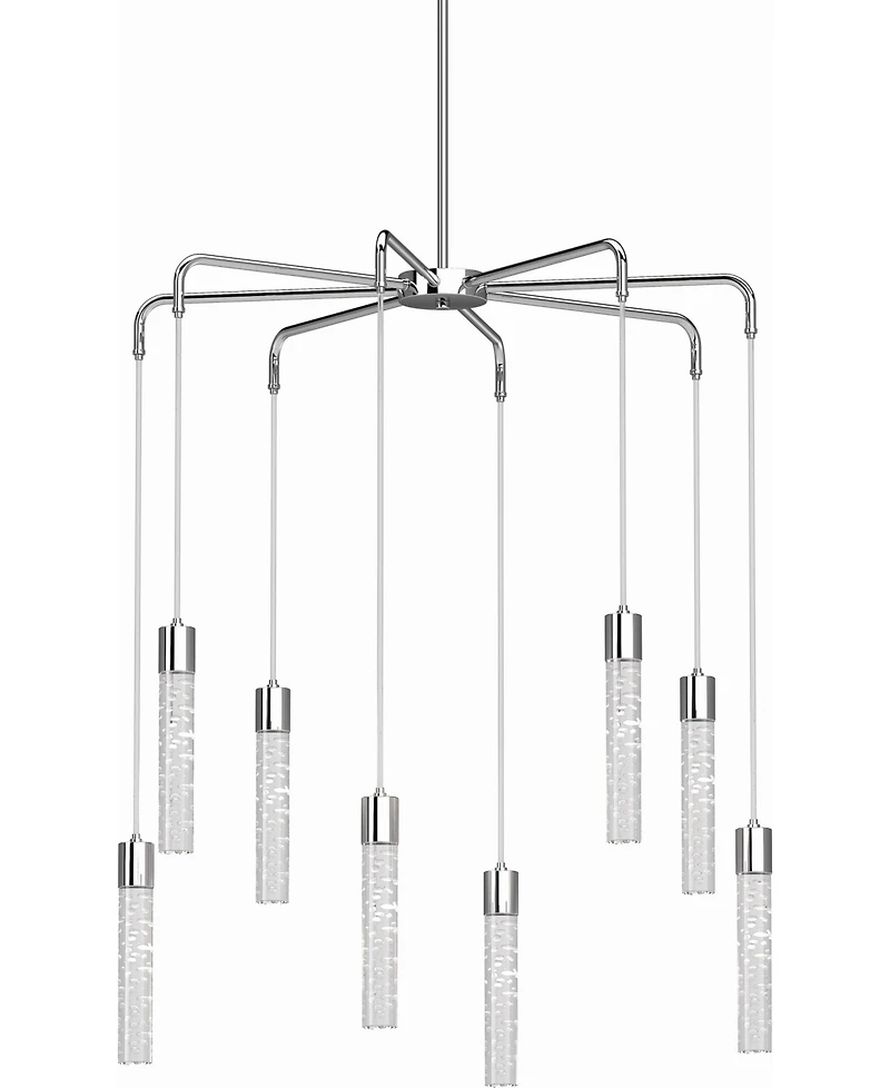 Volume Lighting Tristen Led 8-Light Chandelier