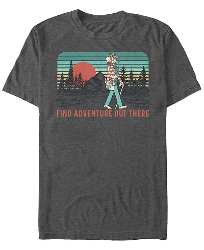 Where's Waldo? Men's Find Adventure Out Their Short Sleeve T-Shirt