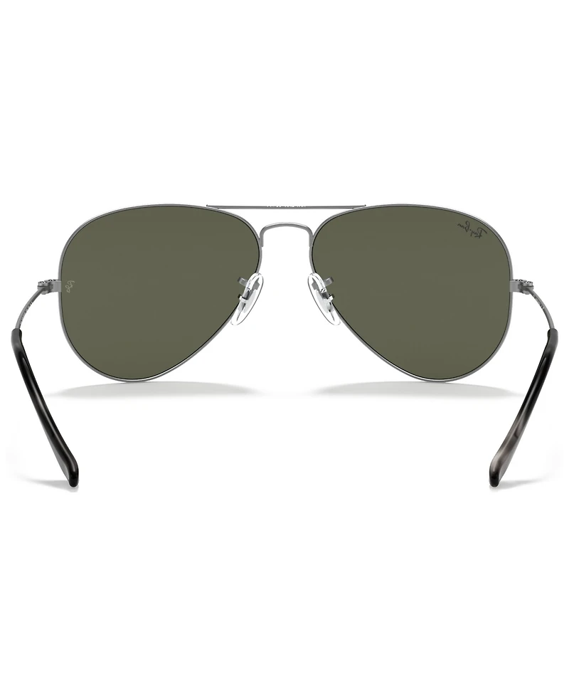 Ray-Ban Unisex Sunglasses, Aviator Large Metal RB3025