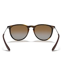 Ray-Ban Unisex Polarized Erika Sunglasses, RB4171F Low Bridge Fit