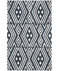 Lauren Ralph Lauren Imani Geometric Lrl6609n Slate Area Rug Collection