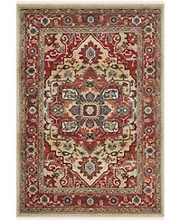 Lauren Ralph Lauren Quentin Lrl1298c Red Beige Area Rug Collection