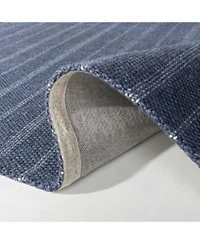 Lauren Ralph Lauren Miles Stripe Lrl6400d Navy Area Rug Collection