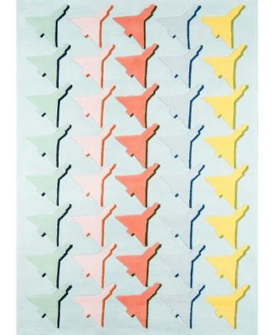 Novogratz Lulu Lul 2 Seafoam Area Rug Collection