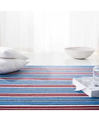 Lauren Ralph Lauren Leopold Stripe Lrl2462d Royal Blue Area Rug Collection